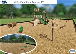 Mills Pond Park Playground 2023